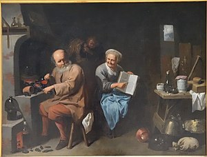 Alchemist in his workshop by David Rijckaert (III).jpg