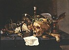 Ванитас. Между 1641 и 1689. Холст, масло. Королевские музеи изящных искусств, Брюссель