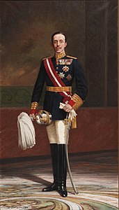 Alfonso XIII con uniforme de capitán general (Museo del Prado).jpg