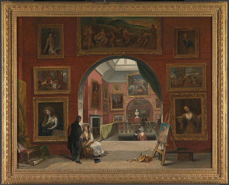 File:Alfred Joseph Woolmer - Interior of the British Institution (Old Master Exhibition, Summer 1832) - Google Art Project.jpg