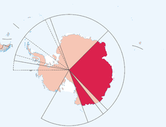 Położenie Australijskiego Terytorium Antarktycznego