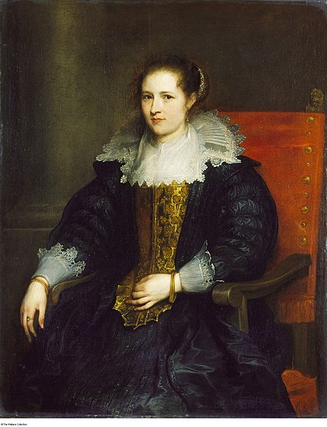 File:Anthony van Dyck - Portrait of Isabella Waerbeke.jpg