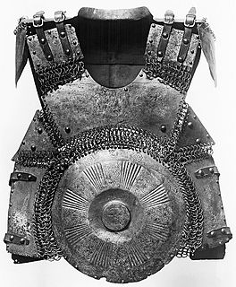 <span class="mw-page-title-main">Mirror armour</span> Type of cuirass (armour)