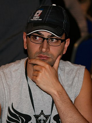 <span class="mw-page-title-main">Antonio Esfandiari</span> American poker player and former professional magician