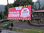 Anuncio de parque cerrado en el Río Orizaba, Veracruz por pandemia de COVID-19.jpg