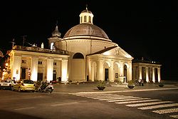 The church of Santa Maria Assunta by Gian Lorenzo Bernini.