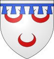 Armoiries de la famille de Neuville (ou Neufville) (-en-Verdunois).