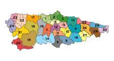 Asturie - Zone di trasporto map.svg