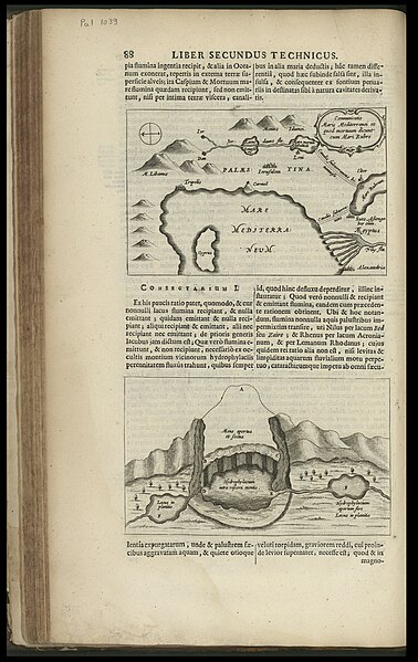 File:Athanasius Kircher, Communicatio Maris Mediterranei et quod mortuum dicunt cum Mari Rubro (FL82431765 2686463).jpg