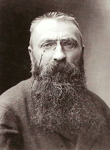 L'escultor francés Auguste Rodin, en una fotografía de Gaspard-Félix Tournachon en 1891.