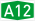 Автокинетодромос A12 number.svg