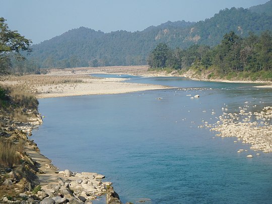 Babai River of Lumbini Province is a site of Paleolithic Hand axes, dated (1.8 million to 100,000 years ago)