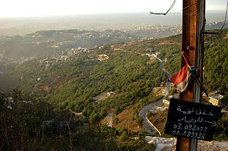 <span class="mw-page-title-main">Matn District</span> District in Mount Lebanon, Lebanon