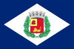 Flag of Rio Claro, Brazil
