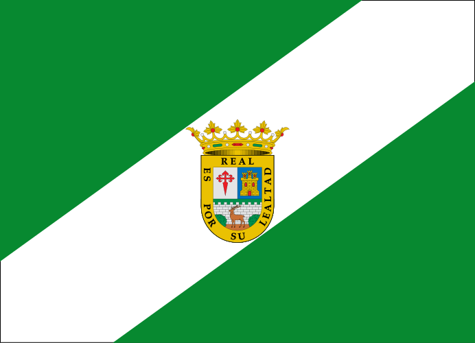 Описание Bandera de El Real de la Jara Sevilla.svg