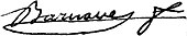 signature d'Antoine Barnave