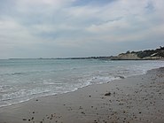 Base of Rota from the beach Fuentebravía (El Puerto de Santa María).