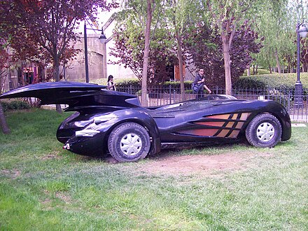 Batmobile in Parque Warner Madrid