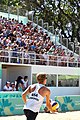 Deutsch: Beachvolleyball bei den Olympischen Jugendspielen 2018; Tag 8, 14. Oktober 2018; Mädchen, Achtelfinale – Mexiko-China 0:2 (15–21/16–21) English: Beach volleyball at the 2018 Summer Youth Olympics at 14 October 2018 – Girls Round of 16 – Mexico-China 0:2 (15–21/16–21)