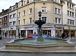 Fontein in het centrum van Beauvais