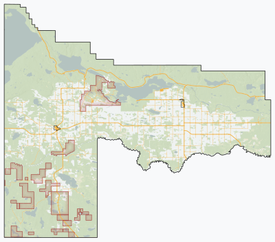 Beaver River No. 622 Coloured Map.svg