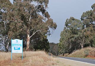 Berringama Town in Victoria, Australia