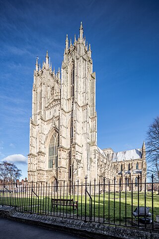 <span class="mw-page-title-main">Beverley Minster</span> Church in the East Riding of Yorkshire, England