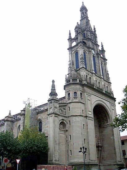 Cómo llegar a Basílica de Begoña en transporte público - Sobre el lugar