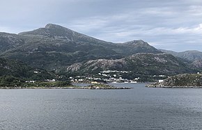 Blick auf Tennebø von Süden, 2019