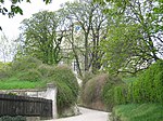 Entire facility, Bockfließ Castle including auxiliary buildings (Meierhof, Schüttkasten, falconry)