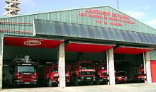 Antiguo parque de bomberos central de Palma localizado en el polígono de Son Castelló