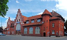 Ex-Prussian State Railways train station