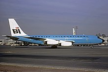 Boeing 720 der Braniff