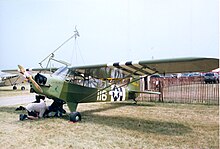 A Brodie hook mounted on a Piper L-4 Cub at Oshkosh Brodie L-4.jpg