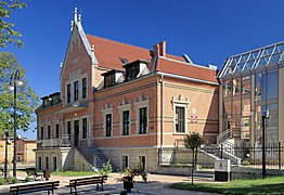 School of Music in Żory, Poland. N-W side.