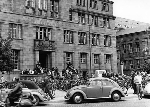 The University of Freiburg in 1961