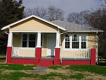 Example of Fulton Hill's most characteristic housing form, the bungalow Bungalow-Richmond Virginia-Fulton Hill.jpg