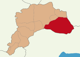 Location of Bucak, Burdur within Turkey.