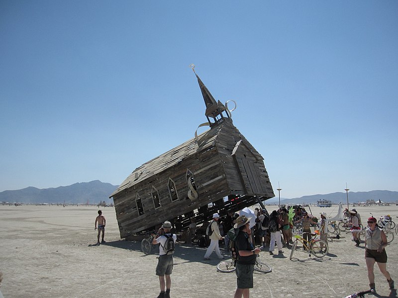 File:Burning Man 2013 The Church Trap! (9657159731).jpg