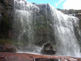 Pacheco Waterfall in Venezuela