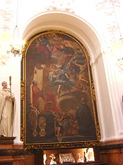 La aparición de San Rafael al padre Roelas.