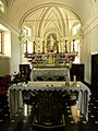 Altare maggiore del santuario di Cerreta, Carro, Liguria, Italia