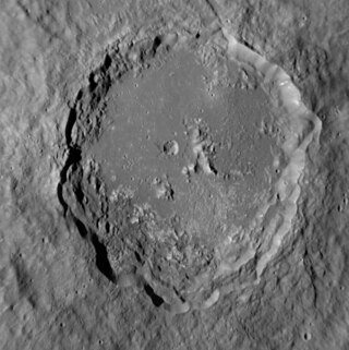 <span class="mw-page-title-main">Castiglione (crater)</span> Crater on Mercury