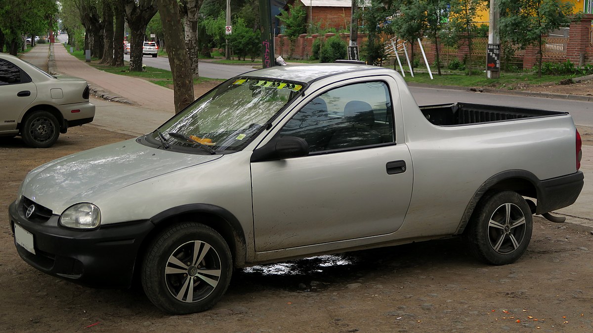 Chevrolet Corsa Pick-Up 2001 Corsa Pick Up St 1.6 MPFi: Ficha Técnica