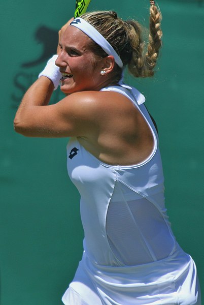 Chiesa at the 2018 Wimbledon Championships