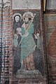 English: Fresco in Church of St James in Torun