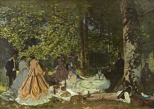 Monet, Paris Le Déjeuner Sur L'herbe