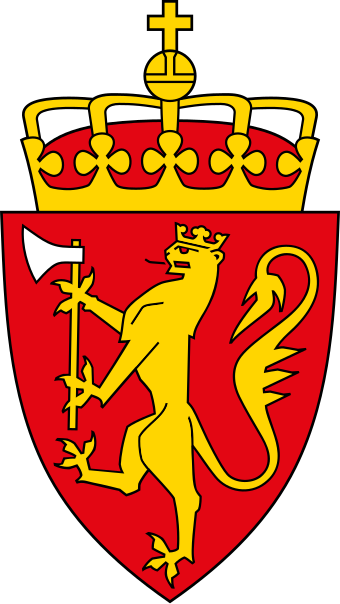 File:Coat of arms of Norway.svg (Quelle: Wikimedia)