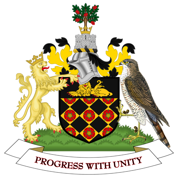 Файл:Coat of arms of Wigan Metropolitan Borough Council.png