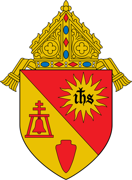 File:Coat of arms of the Diocese of San Bernardino.svg